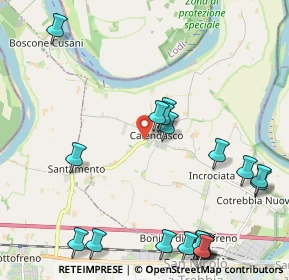 Mappa Via Anguissola, 29010 Calendasco PC, Italia (2.757)