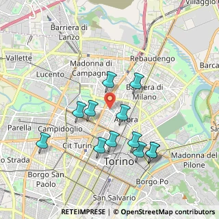 Mappa Strada del Fortino, 10152 Torino TO, Italia (1.79917)