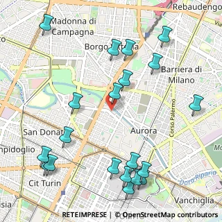Mappa Strada del Fortino, 10152 Torino TO, Italia (1.3315)