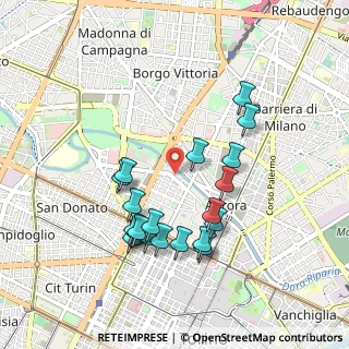 Mappa Strada del Fortino, 10152 Torino TO, Italia (0.9155)
