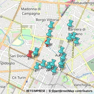 Mappa Strada del Fortino, 10152 Torino TO, Italia (0.9705)