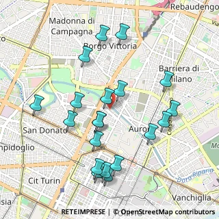 Mappa Strada del Fortino, 10152 Torino TO, Italia (1.036)