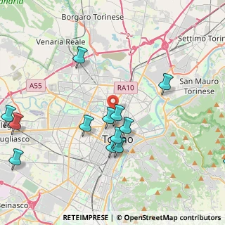Mappa Strada del Fortino, 10152 Torino TO, Italia (4.69692)