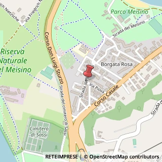 Mappa Strada del Meisino, 51, 10132 Torino, Torino (Piemonte)