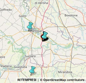 Mappa Via Renolfa, 46031 Bagnolo San Vito MN, Italia (3.83364)