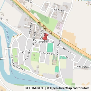 Mappa Piazza della Repubblica, 6, 46037 Roncoferraro, Mantova (Lombardia)