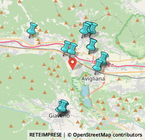 Mappa Via Maritano Lino, 10051 Avigliana TO, Italia (3.614)