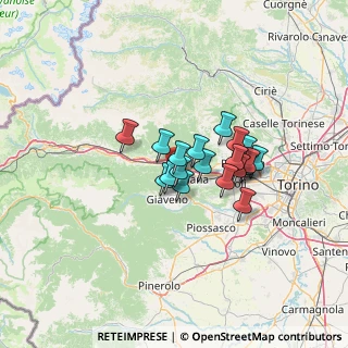 Mappa Via Maritano Lino, 10051 Avigliana TO, Italia (9.135)