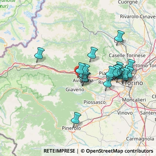 Mappa Via Maritano Lino, 10051 Avigliana TO, Italia (13.87)