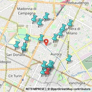Mappa Via Beinasco, 10152 Torino TO, Italia (1.0975)