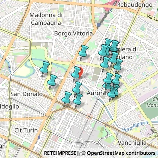 Mappa Via Beinasco, 10152 Torino TO, Italia (0.8385)