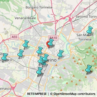 Mappa Via Beinasco, 10152 Torino TO, Italia (4.87)