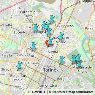 Mappa Via Beinasco, 10152 Torino TO, Italia (1.98214)