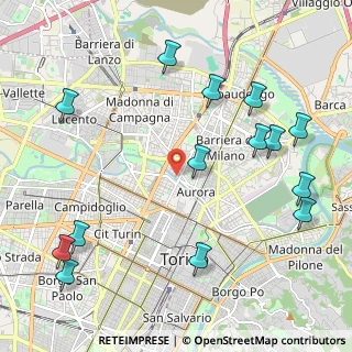 Mappa Via Beinasco, 10152 Torino TO, Italia (2.65071)