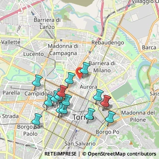 Mappa Via Beinasco, 10152 Torino TO, Italia (2.06188)