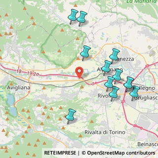 Mappa Strada Comunale di Rivoli, 10098 Rivoli TO, Italia (4.5225)
