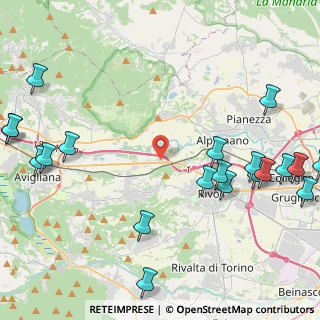 Mappa Strada Comunale di Rivoli, 10098 Rivoli TO, Italia (6.0395)