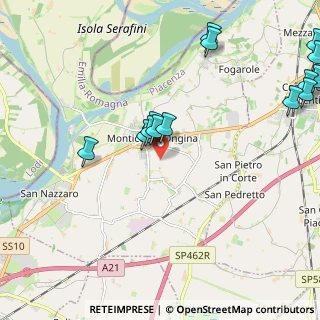 Mappa 29010 Monticelli d'Ongina PC, Italia (2.61286)