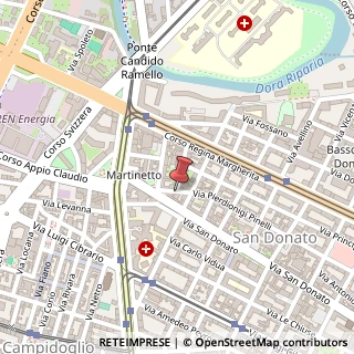 Mappa Via Pinelli Pier Dionigi, 100, 10144 Torino, Torino (Piemonte)