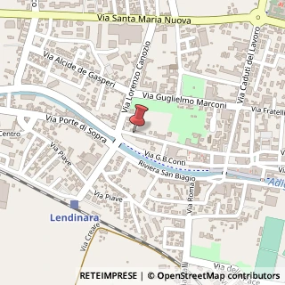Mappa Via Giuseppe Garibaldi, 42, 45026 Lendinara, Rovigo (Veneto)