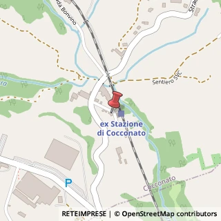 Mappa Via Stazione, 12, 14023 Cocconato, Asti (Piemonte)