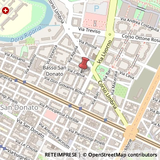 Mappa Via Capua, 8, 10144 Torino, Torino (Piemonte)