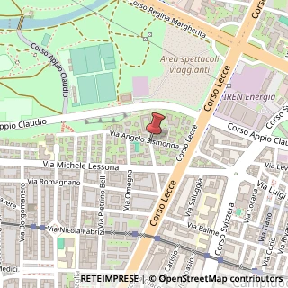 Mappa Via Angelo Sismonda,  16, 10145 Torino, Torino (Piemonte)