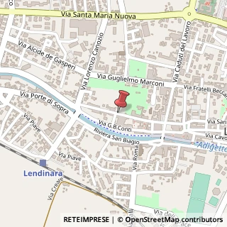 Mappa Via Giuseppe Garibaldi,  31, 45026 Lendinara, Rovigo (Veneto)