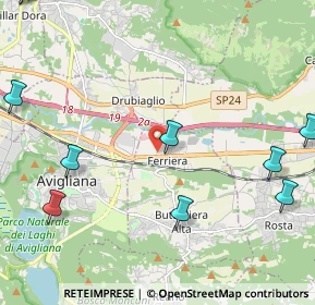Mappa Corso Susa, 10090 Buttigliera alta TO, Italia (3.40167)