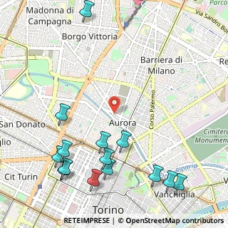 Mappa Via Mondovì, 10152 Torino TO, Italia (1.41214)