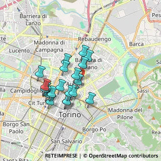 Mappa Via Chivasso, 10152 Torino TO, Italia (1.49)