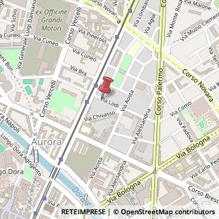 Mappa Via Lodi, 6, 10152 Torino, Torino (Piemonte)