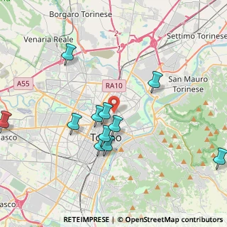 Mappa Via Chivasso, 10152 Torino TO, Italia (4.02818)