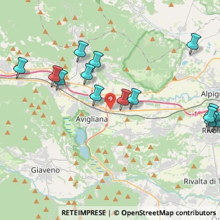 Mappa Viale M. Gandhi, 10041 Avigliana TO, Italia (5.03071)