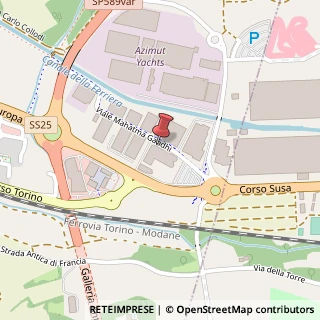 Mappa Viale M. Gandhi, 7, 10051 Avigliana, Torino (Piemonte)