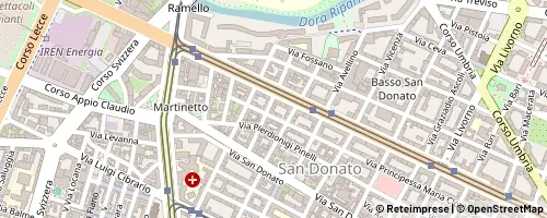 Mappa Turín