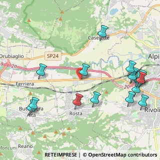 Mappa Rosta, 10090 Corso Moncenisio TO, Italia (2.60438)