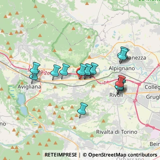 Mappa Rosta, 10090 Corso Moncenisio TO, Italia (3.31875)