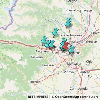 Mappa Rosta, 10090 Corso Moncenisio TO, Italia (9.44182)