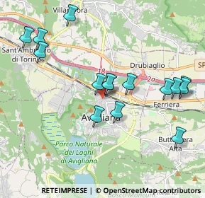Mappa Viale Roma, 10051 Avigliana TO, Italia (2.03133)