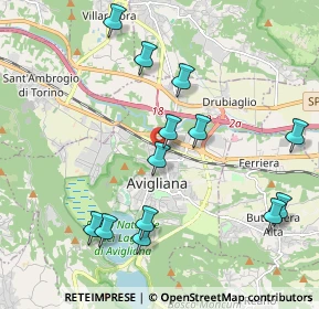 Mappa Viale Roma, 10051 Avigliana TO, Italia (2.15923)