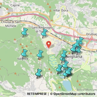 Mappa Via Grignetto, 10051 Avigliana TO, Italia (2.3945)