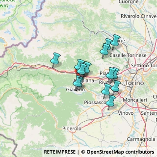 Mappa Via Grignetto, 10051 Avigliana TO, Italia (10.40467)