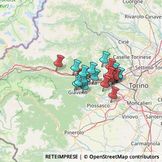 Mappa Via Grignetto, 10051 Avigliana TO, Italia (9.081)