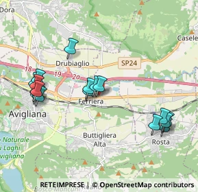 Mappa Corso Torino, 10090 Ferriera TO, Italia (2.08882)