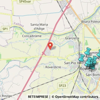 Mappa Via Achille Grandi, 45100 Rovigo RO, Italia (3.79333)