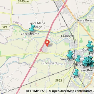 Mappa Via Achille Grandi, 45100 Rovigo RO, Italia (3.61)
