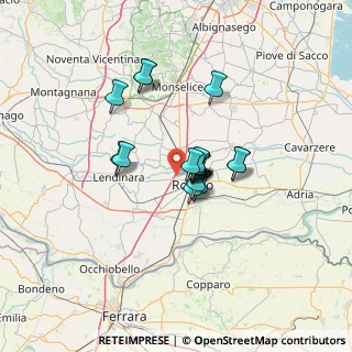 Mappa Via Achille Grandi, 45100 Rovigo RO, Italia (8.92118)