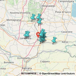 Mappa Via Achille Grandi, 45100 Rovigo RO, Italia (8.28615)
