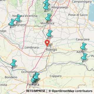Mappa Via Achille Grandi, 45100 Rovigo RO, Italia (25.75)